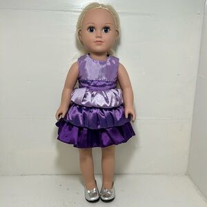 CitiToy 2013 GS126 GM15 Blond Hair Blue Eyes 18" Tall Doll